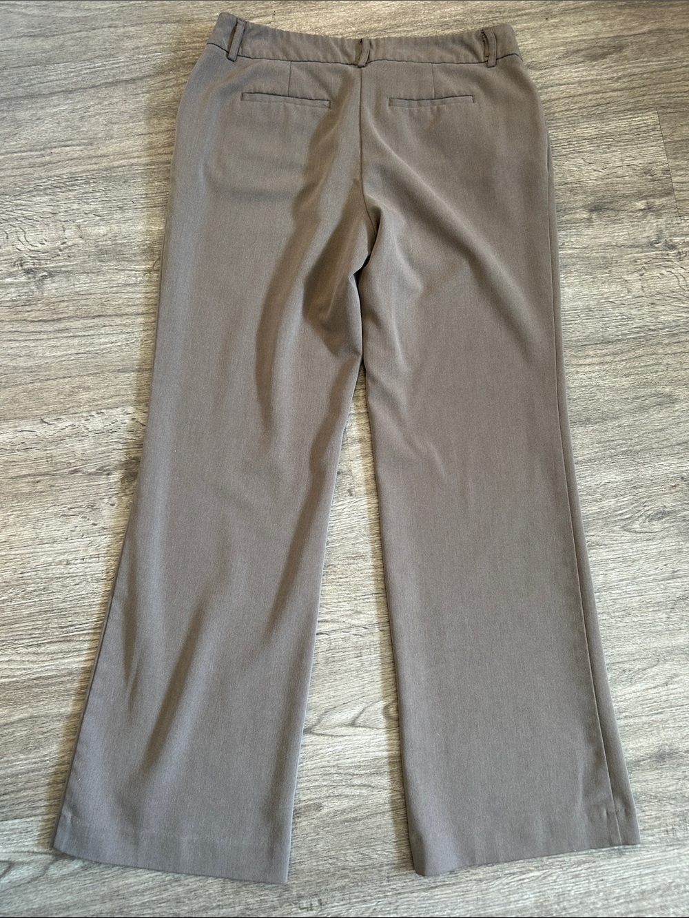 Apt. 9 Modern Fit Brown Wide Leg Career Dress Pants Women’s Size 8 - Picture 6 of 8
